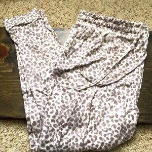 Leopard Print PJ Joggers